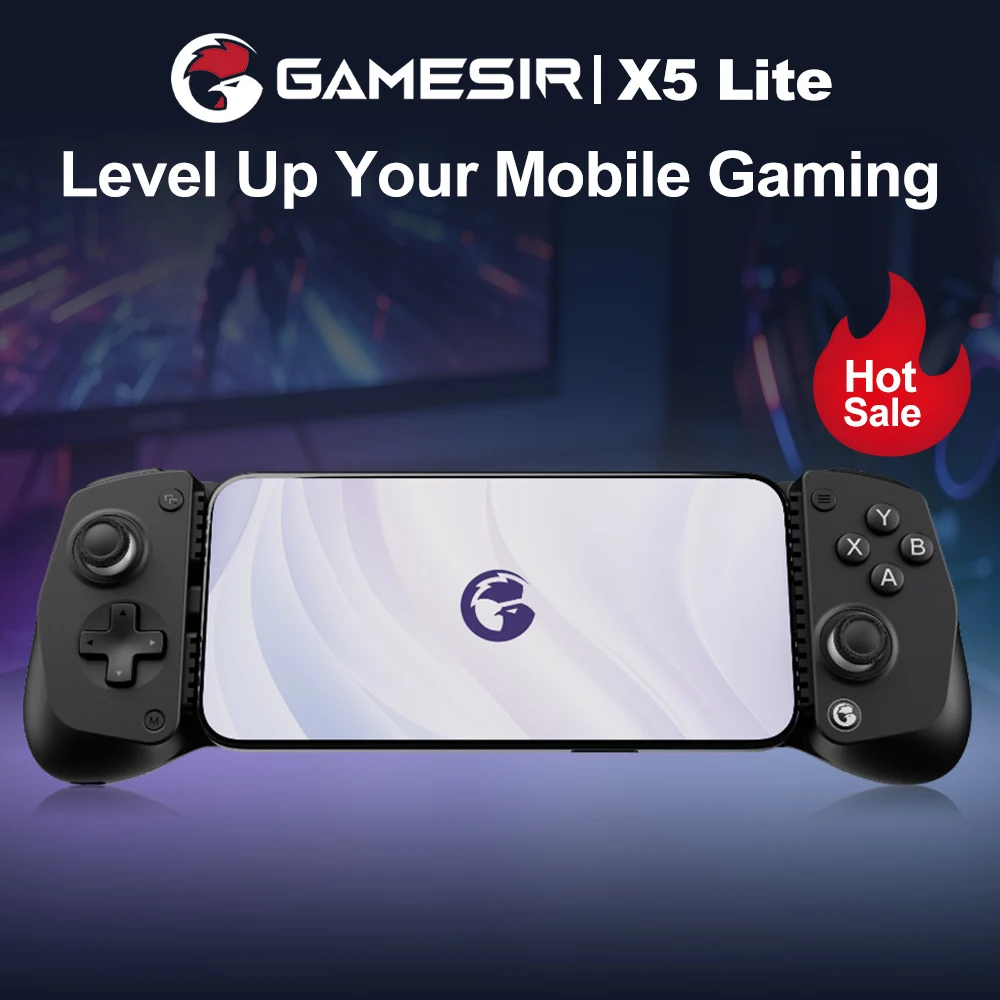 Image of GameSir X5 Lite Mobiler Gamepad-Controller für iPhone 16/15 iPad Mini Android Tablet mit Hall-Effekt-Joysticks