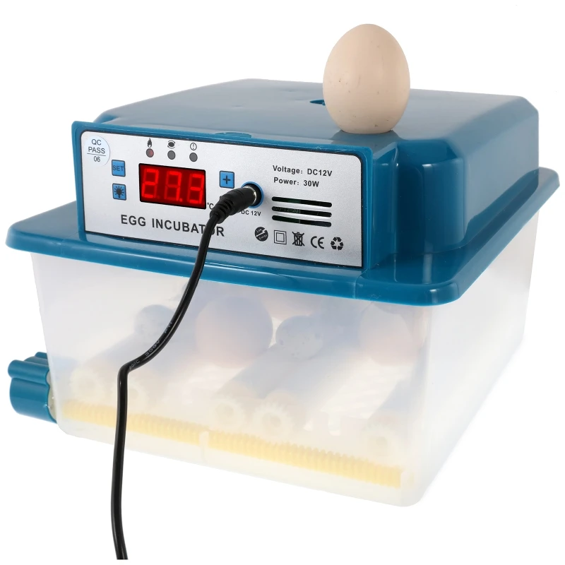 110V 220V 38 Eggs Fully Automatic Incubator Brooder Chicken Incubator Farm Bird Quail Goose Duck Eggs Incubator Poultry Hatcher