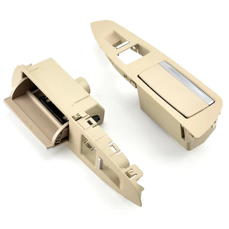LHD RHD Car Interior Rear Door Inner Handle Switch Panel  Ashtray Box Finisher Cover Trim For BMW F01 F02 7 Series 51429169048