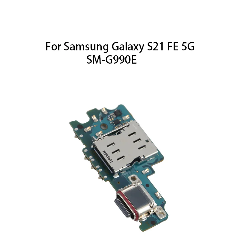 Org ładowanie Flex dla Samsung Galaxy S21 FE 5G SM-G990E Port ładowania USB złącze dokujące kabel elastyczny