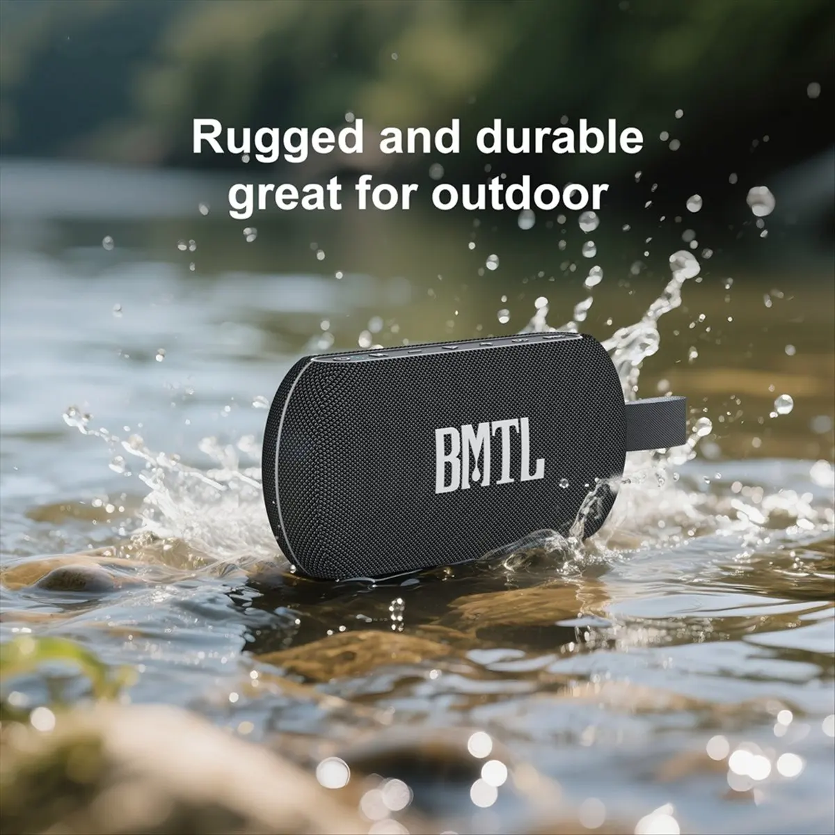 BMTL Mission 40W Bluetooth Speaker Waterproof Wireless ABS Bluetooth Subwoofer