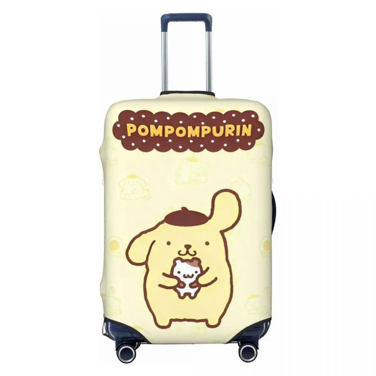 

Pompompurin Pom Pom Purin Suitcase Cover Business Holiday Fun Luggage Supplies Protection