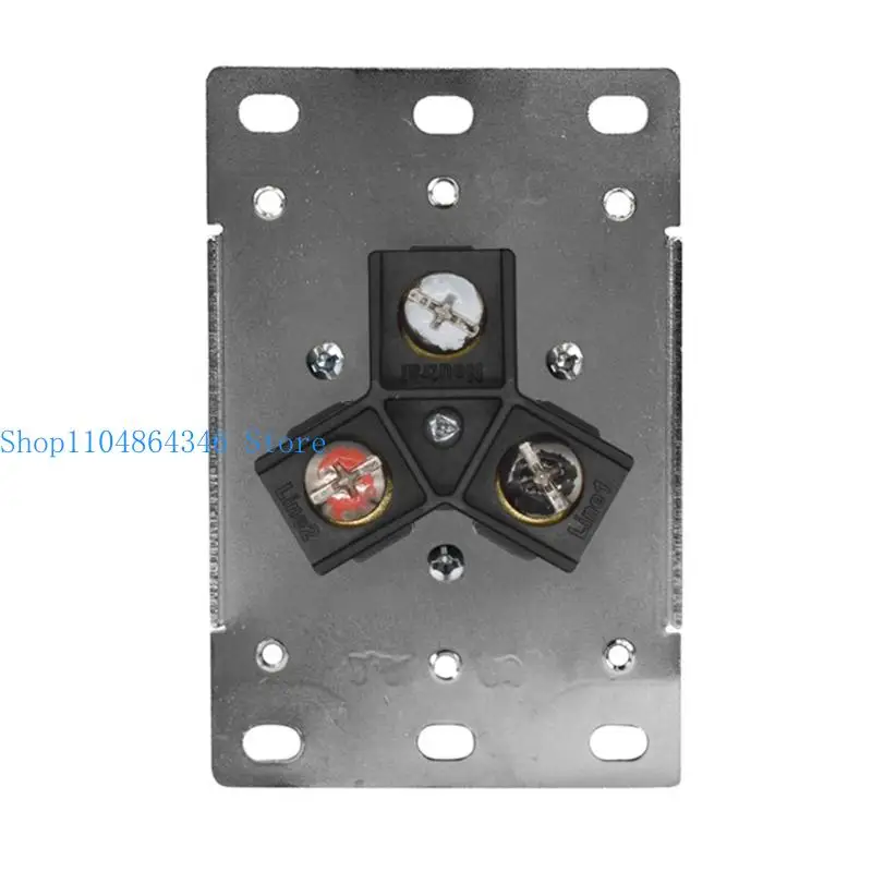 652F Industrial Socket NEMA 10 50P 50Amp Receptacles With Gold-Plated Connectors For Long Time Reliability