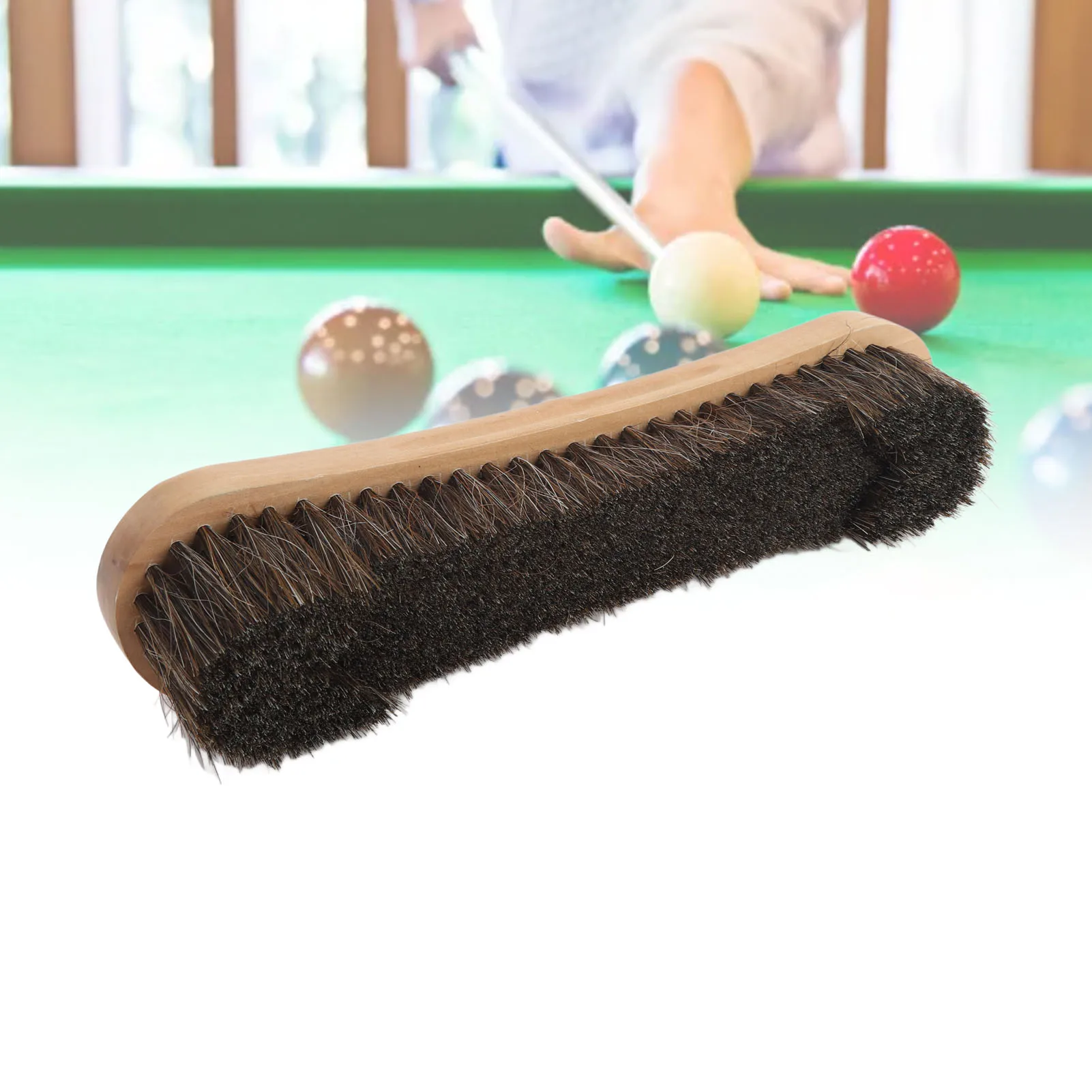 

Pool Table Brush 12 Inch High Efficiancy Multifunctional Billiard Pool Table Brush Pool Table Cleaner Brush Billiard Table Brush