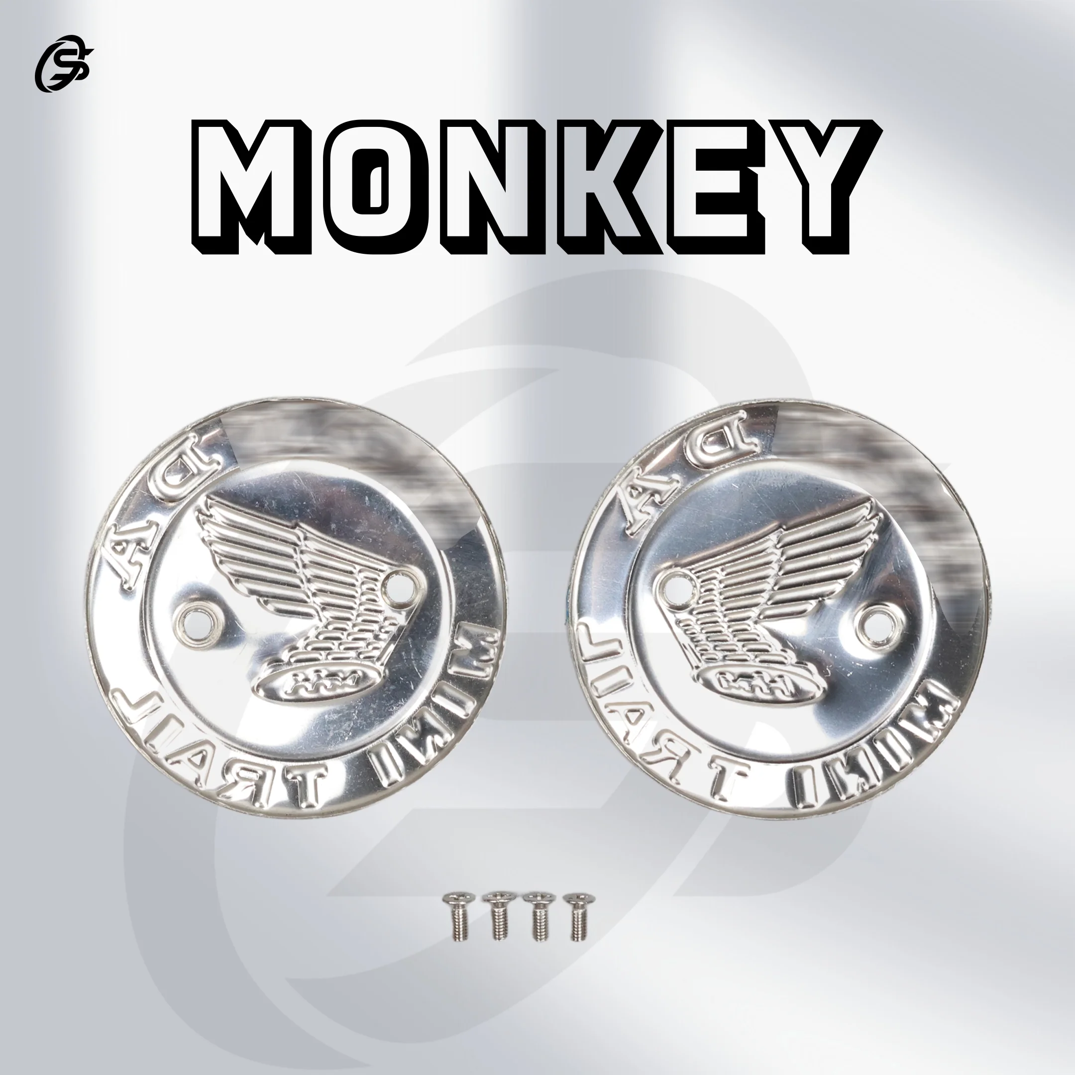 Fuel Tank Emblems Monkey Z50 Gas Tank Logos Oil Box Emblems Motorcycle Accessories Z50 Parts