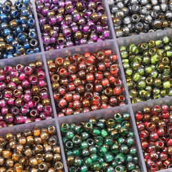 4mmAbout170Pcs Domestic Super High Quality Glass Rice Beads Scattered Beads Handmade DIY Making Bracelets, Necklaces, Earrings,