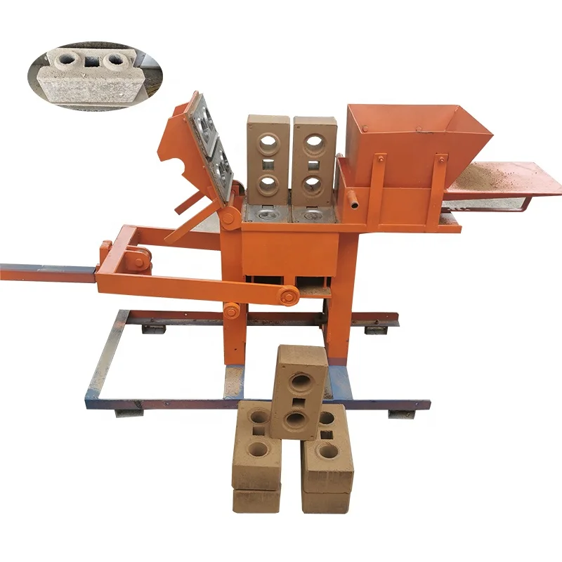 Ghana Interlocking Manual Hollow Brick Making Machine Price Interlocking Brick Machine Price