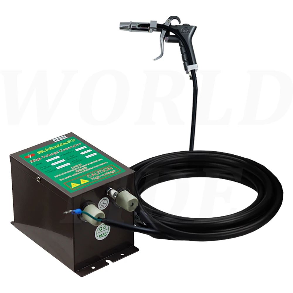 110V/220V Antistatic Ionizing Air Gun Static Eliminator with SL-007 High Voltage Generator