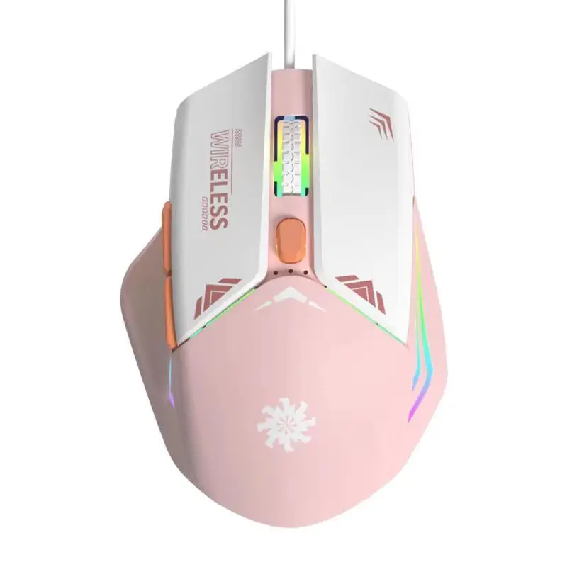 Mode E-Sport Gaming Maus verkabelt USB stumm ergonomische Büromaus geeignet für Desktop-Computer Laptop