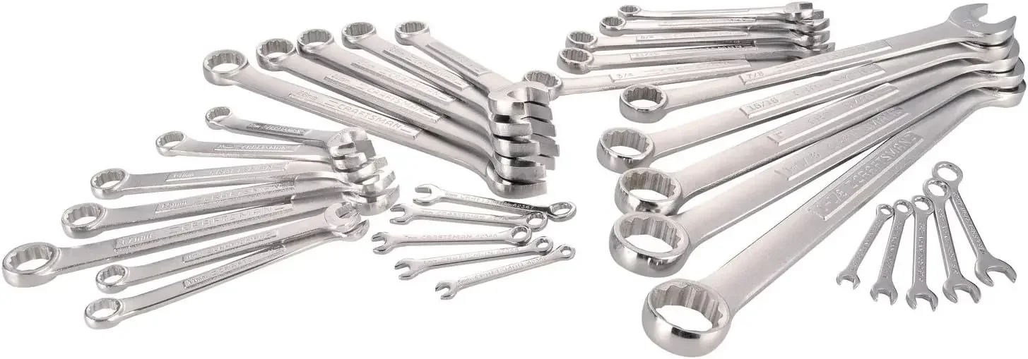 Wrench Set, SAE / Metric, 32-Piece (CMMT12080)
