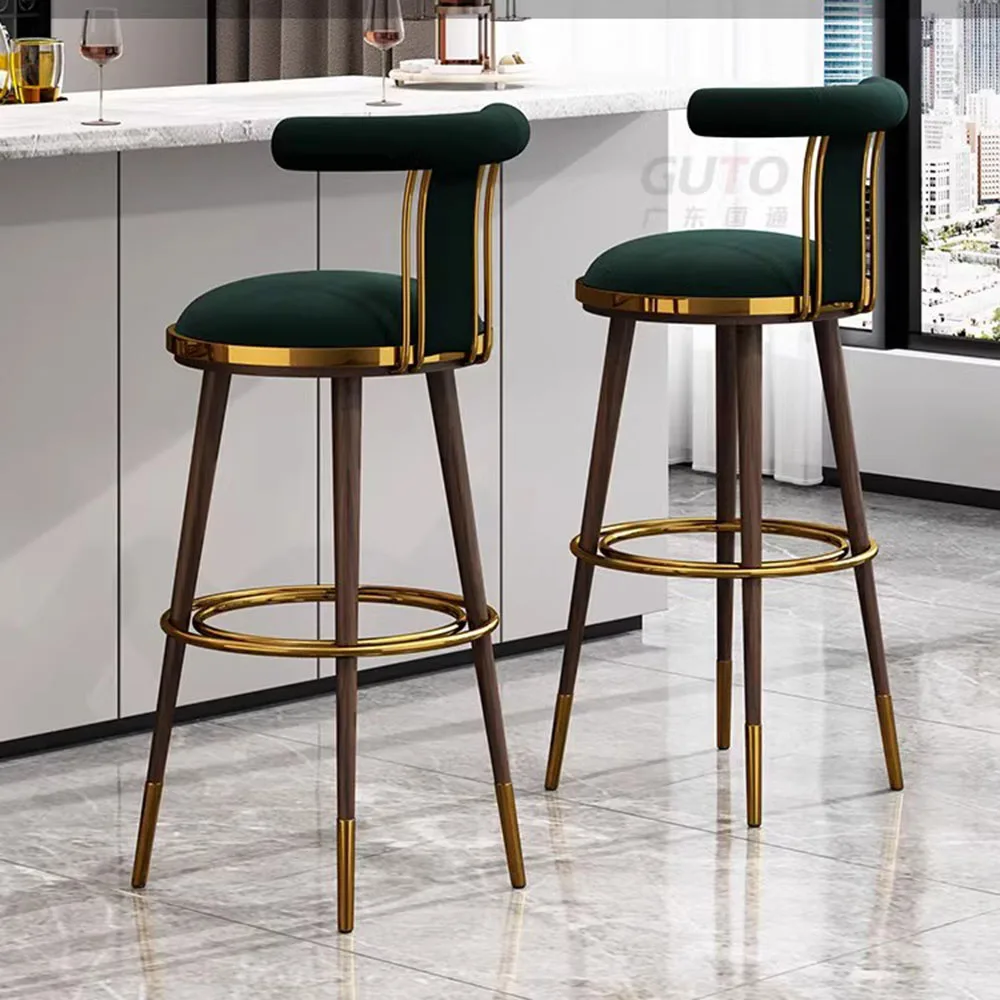 

Reception Luxury Bar Chair Vanity Designer Minimalist Fashion High Chairs Comfortable Banquet Tabourets De Bar Home Furniture