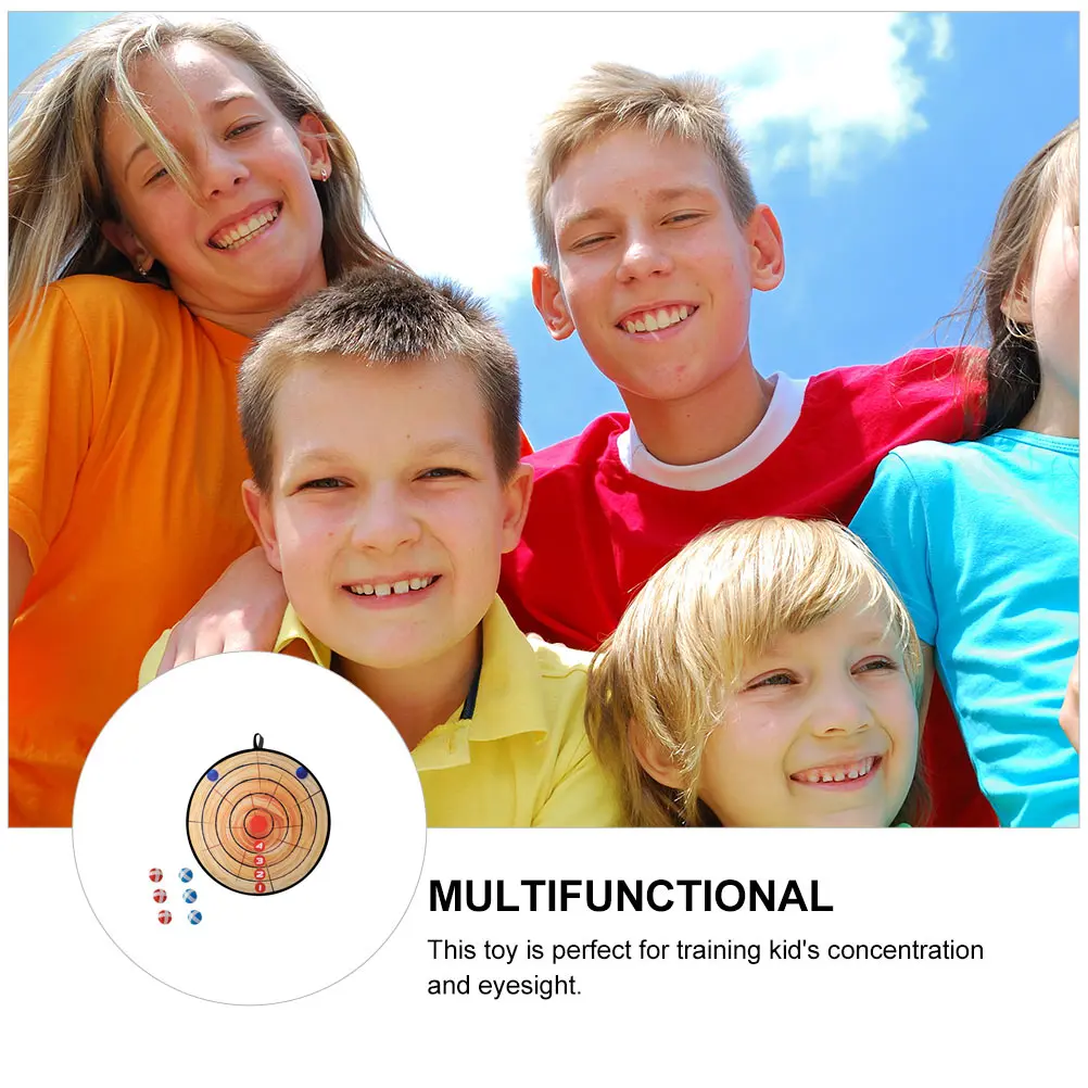 

Sticky Ball Toy Throw Kids Sports Plate Large Standard Tossing Cloth Game Plaything Throwing Board Child