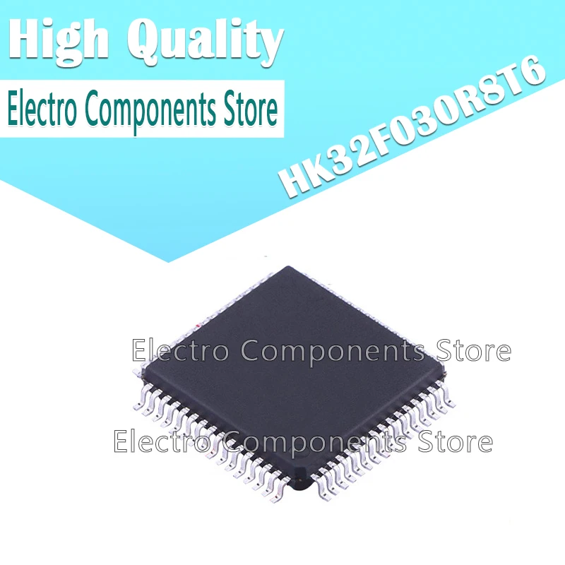 10Pcs/Lot HK32F030R8T6 SMD LQFP64 MCU Micro Controller Chip IC Microcontroller
