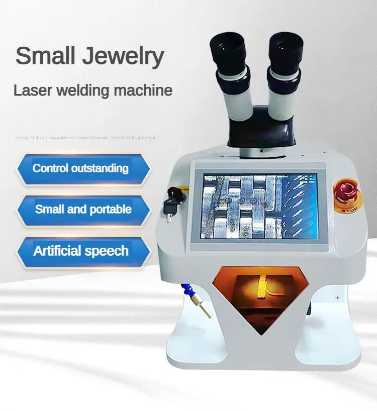 【HOT】UET6OPW-MINI Jewelry Welder - AI Voice-Guided Precision for Gold & Silver Repair