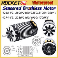 ROCKET-RC 4268 4274 V2 Waterproof Sensored Brushless Motor For 1/8 Arrma Traxxas Wltoys HSP RC Off-Road Buggy Monster Truck Cars