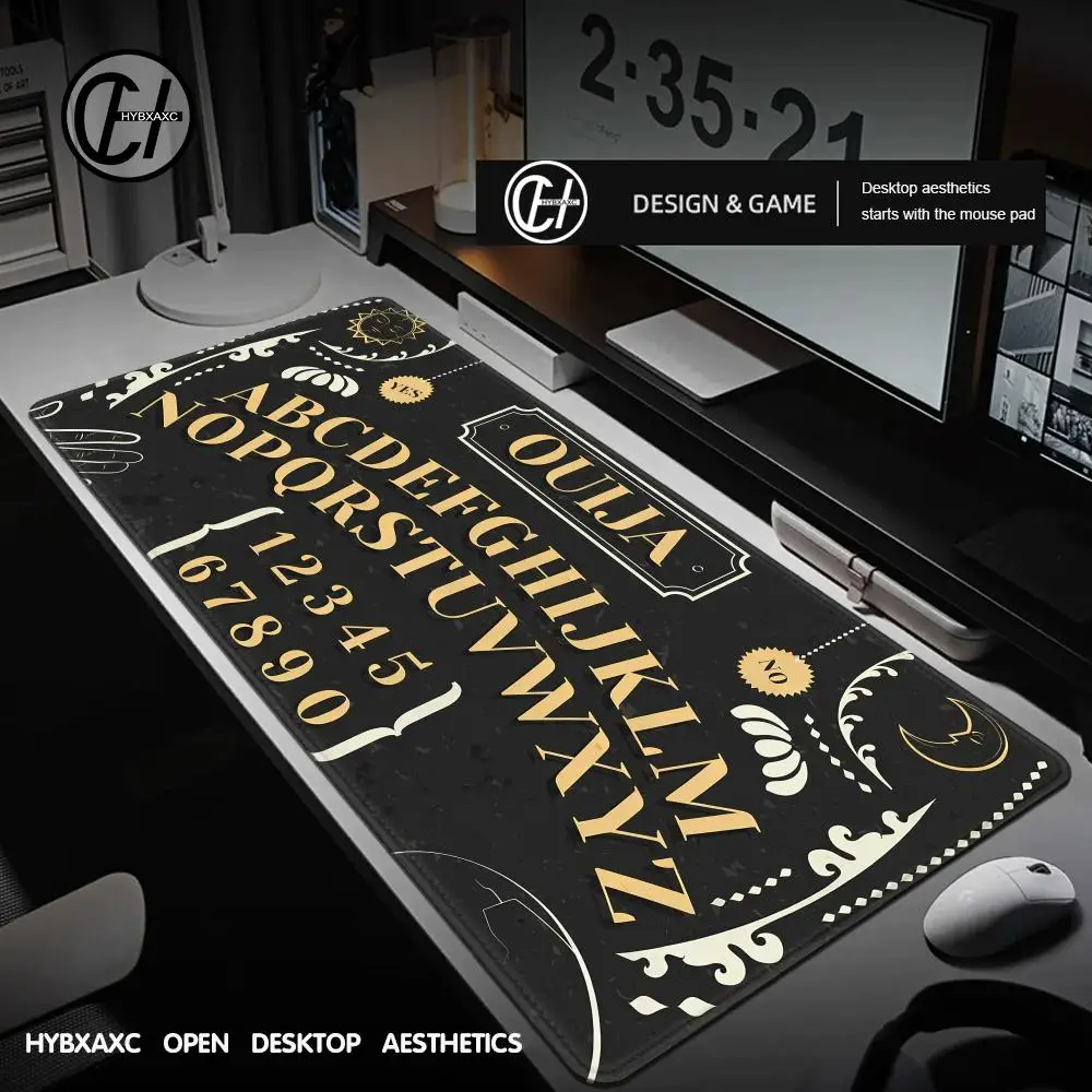 Ouija Boards Mouse Pad Gaming Mousepad Abstract Large 800x400mm 2024 new model MouseMat Gamer XXL Mause Carpet PC Desk HYBXAXC