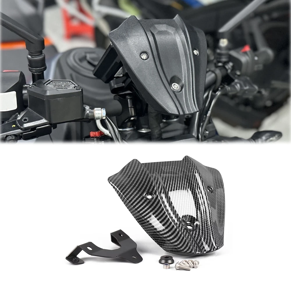 For 390DUK 2024-2026 For 1290 Super Duke R 2021-2023 New Motorcycle Windshield Windscreen Front Wind Deflector Shield Airflow
