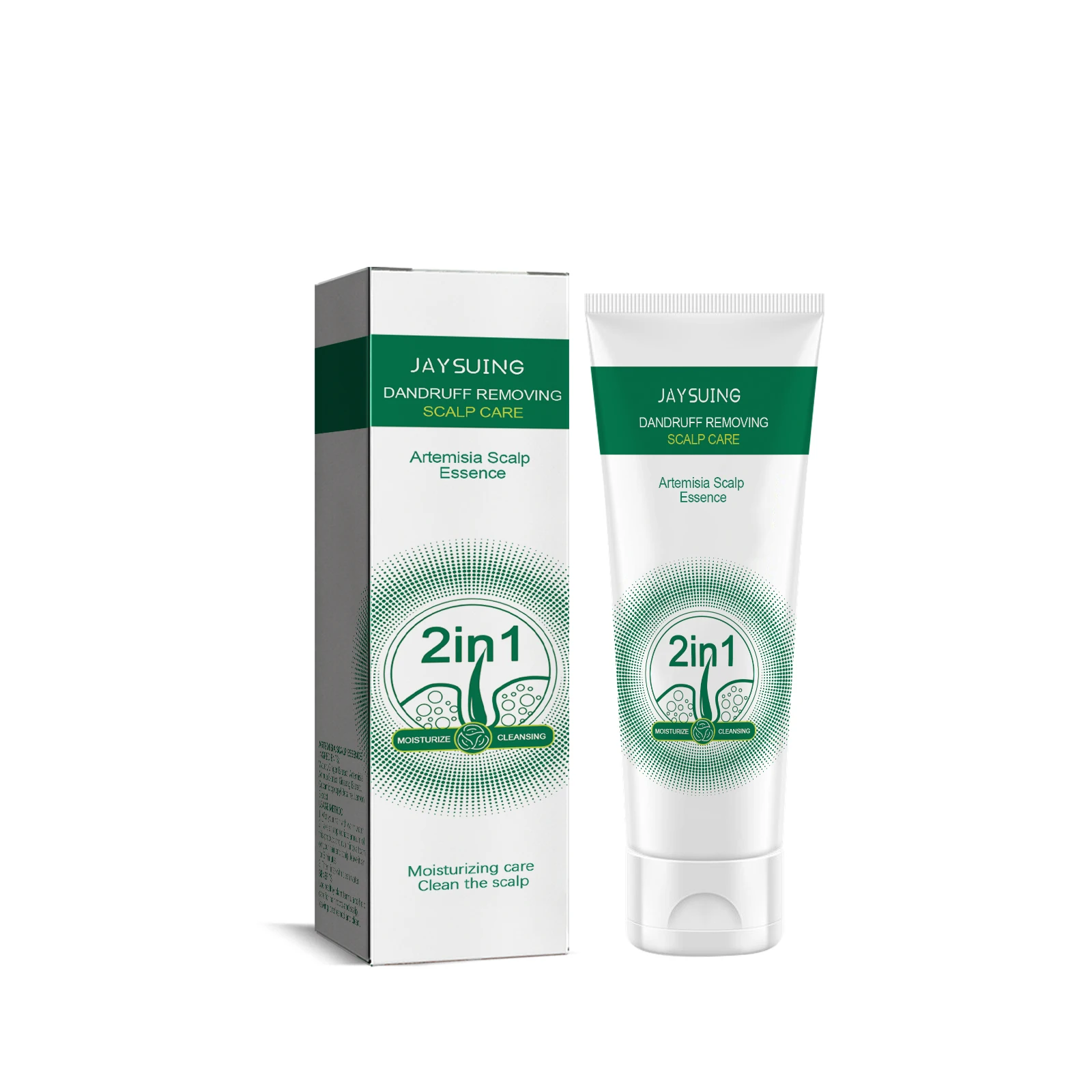 

Jaysuing Artemisea AntiDandruff Scalp Pigment Clean Scalp Relieve Itching And Oil Control Repair Frizz Damaged Hair Care 2pcs