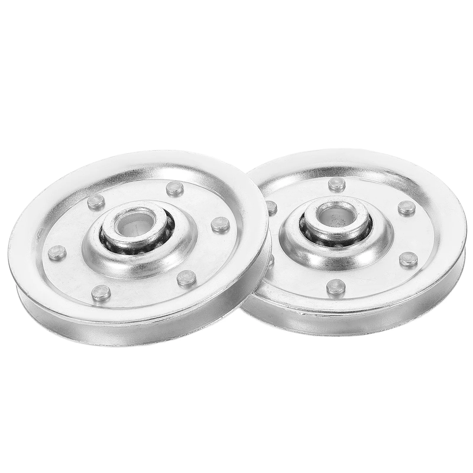 

2Pcs Garage Door Pulley 3 Inch Heavy Duty 200Lb Load Capacity Metal Track Cable Wheel Replacement for Overhead Sectional Doors