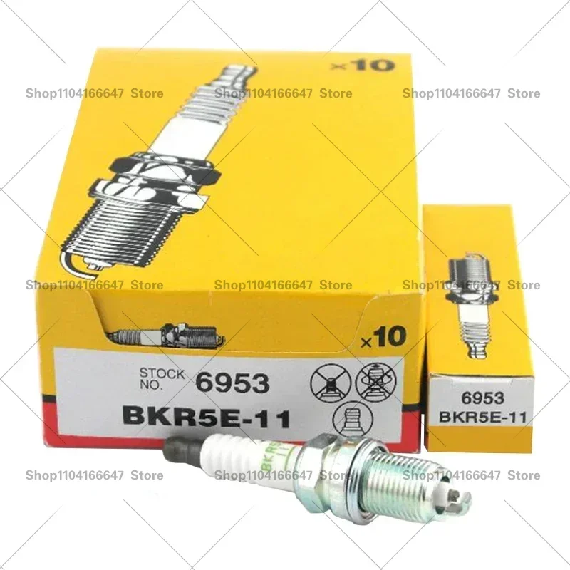 

4/6PCS BKR5E-11 6953 BKR5E11 Nickel Alloy Spark Plugs for TOYOTA HYUNDAI BYD SUZUKI MITSUBISHI Mazda Great Wall Haval