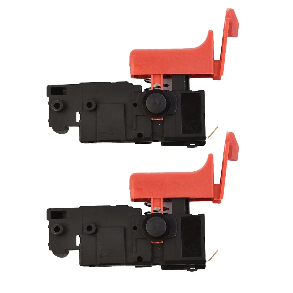 2PCS AC 220V Rotory Hammer Switch Electric Hammer Drill Switch Replacement For Bosch BH2-26DE GBH2-26DFR GBH 2-26E