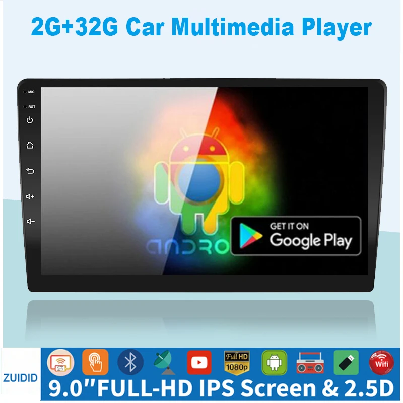 

UK(Car radio)2 din Android 7/9/10 inch Car Radio Multimedia Player GPS WIFI