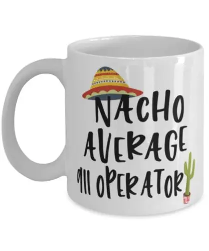 

Funny Operator Mug Gift Nacho Average Operator Coffee Cup 11oz White