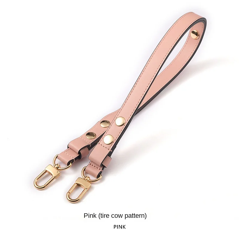NONE Leather Bag Strap Brown 120cm 10