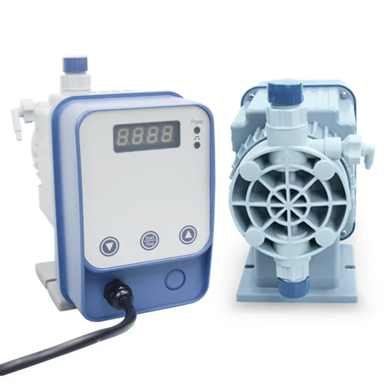 micro mini acid chlorine electronic dosing pump for swimming pool chemical liquid manufacturer diaphragm metering pump aquarium