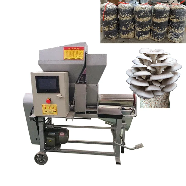 

For Satrise Mushroom Substrate Bagger Oyster Mushroom Layered Inoculation Bagging Machine