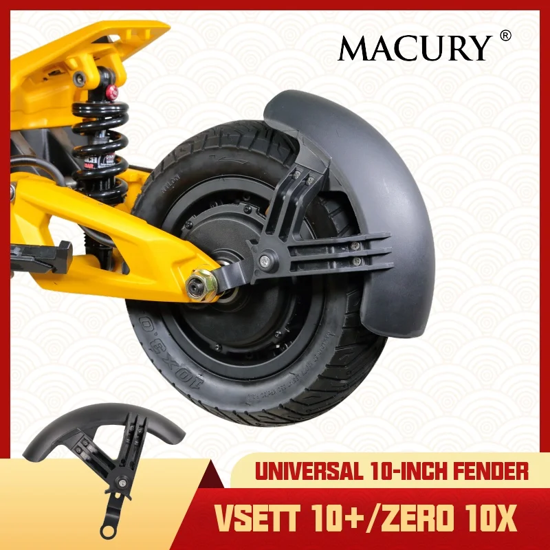 

Model A Modified OXO Mudguard for VSETT MUKUTA KAABO KUGOO TEVERUN IO HAWK 10-Inch Electric Scooter Front And Rear Wheel Fender