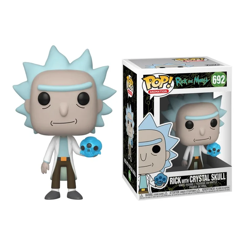 

Подлинное издание FUNKO POP 《Рик и Морти》Аниме Экшн Настольное украшение Орнамент Модель Игрушки Коллекционная модель