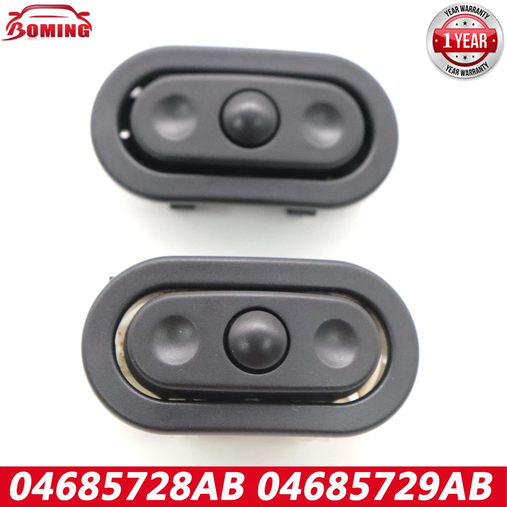04685728AB 04685729AB Interruptor de control de radio para volante de coche para Chrysler Pacifica Dodge Ram Jeep Commander, izquierda y derecha
