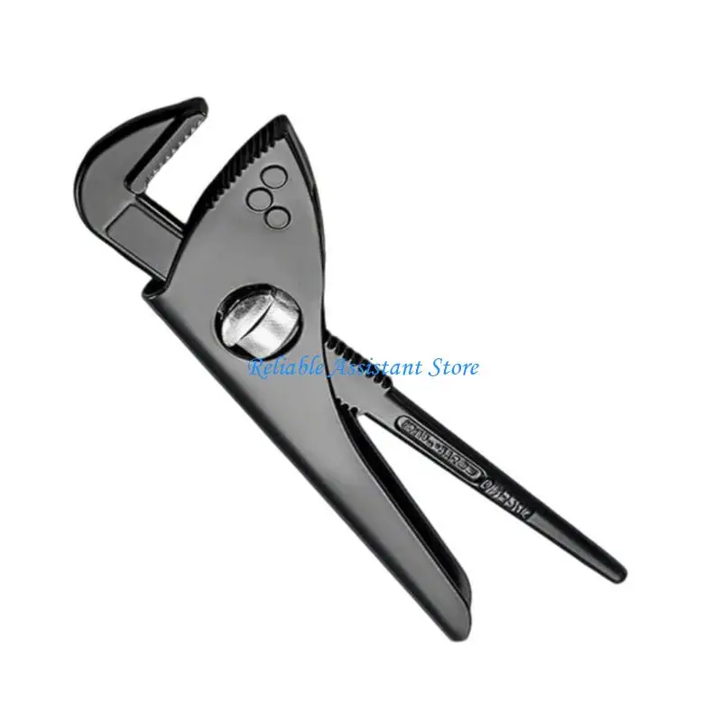 

N58C High Carbon Steel Tube Pipe Wrench Plumbers Tool for Easy Adjustment Tightening Loosening Automotive Maintenance Tasks