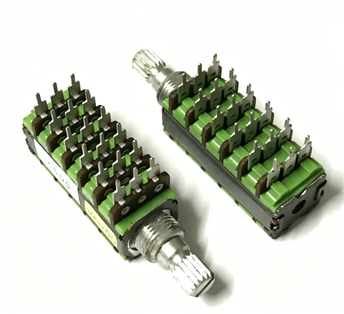 Taiwan ALPHA Precision Potentiometer 6-Gang A10K*6 Innovative 5.1 Amplifier Audio Volume Potentiometer 1pcs