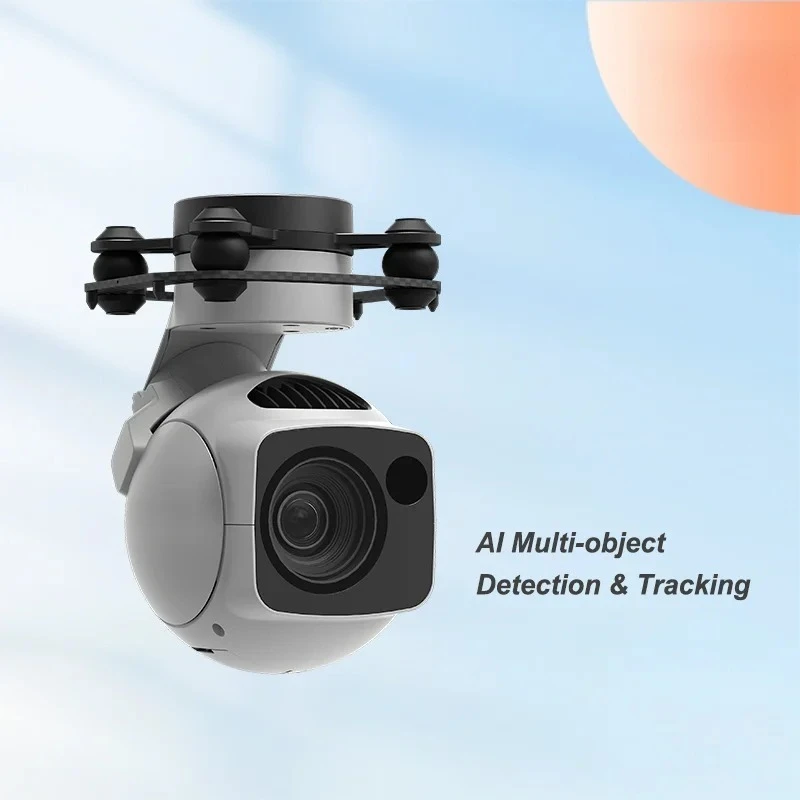 XF-80N4K40X Zoom Triaxial Pod Camera Hybrid Zoom Pod Head Designed for Night Use