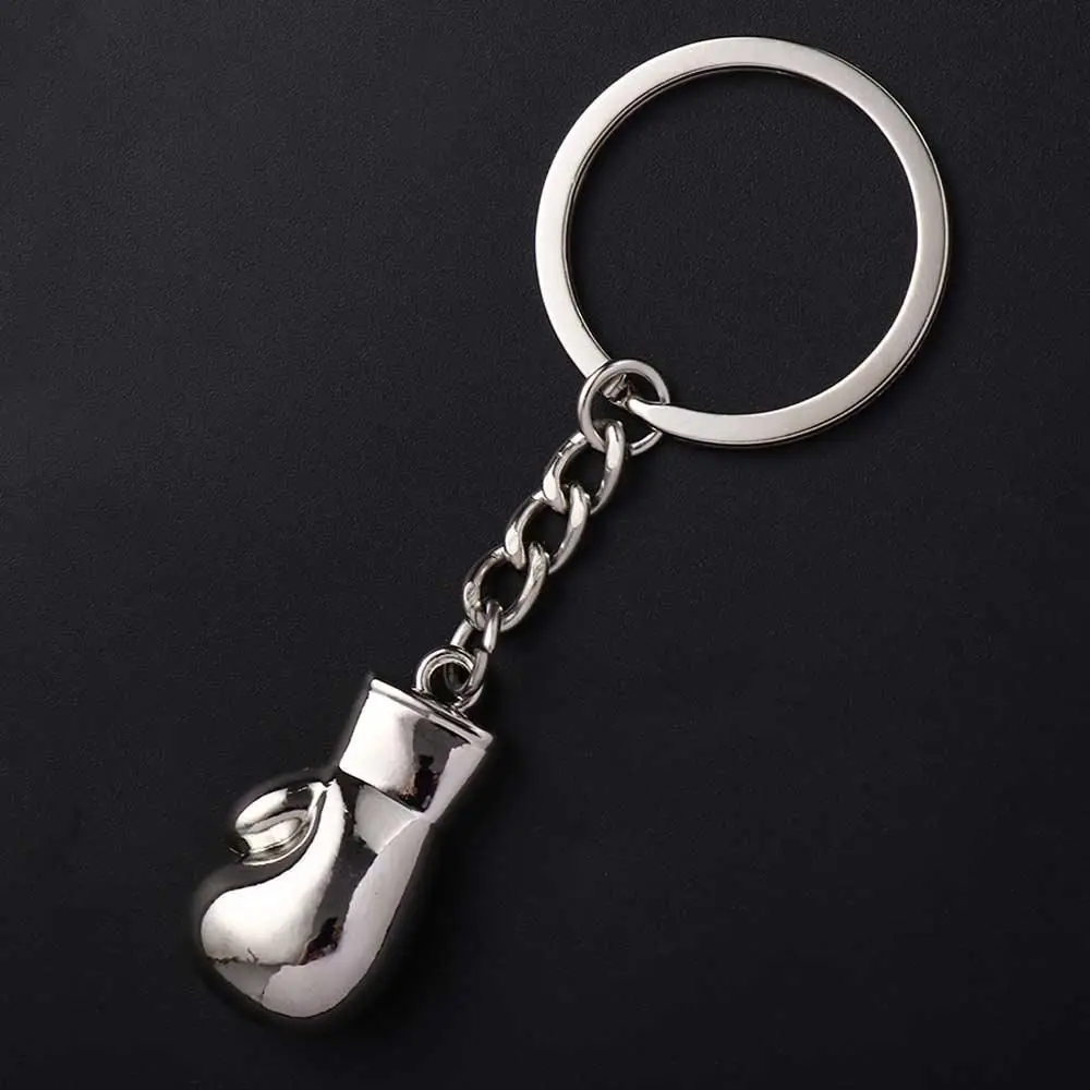 حركة الملاكم القتال الملحقات الداخلية حقيبة رجالية مفاتيح سحرية حامل حقيبة المعلقات هدية تذكارية قفازات ملاكمة سلاسل المفاتيح