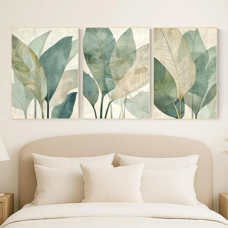 3pcs  frameless Dark Landscape Mural Wall Art Frameless3 Piece Extra Japanese Wall Art Print Japandi Moody Wall Decor Living Roo