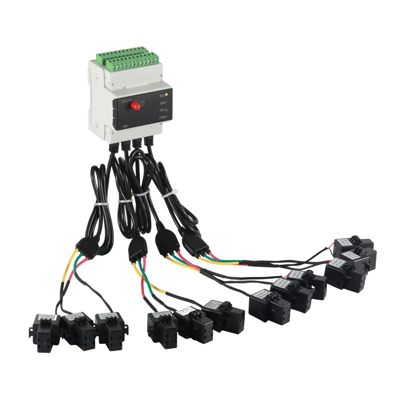 Acrel 4-Channel 3 Phase Energy Meter Lora Communication Rs485 Modbus-Rtu DI/DO Pairng 600a Current Sensor