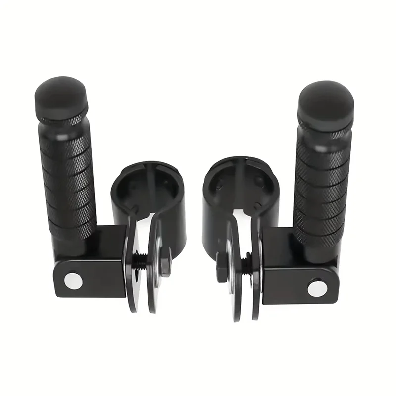 

Motorcycle Universal Pedals Folded Footrest Footpeg Pedals For Karts Scooters Bicycle Slivery