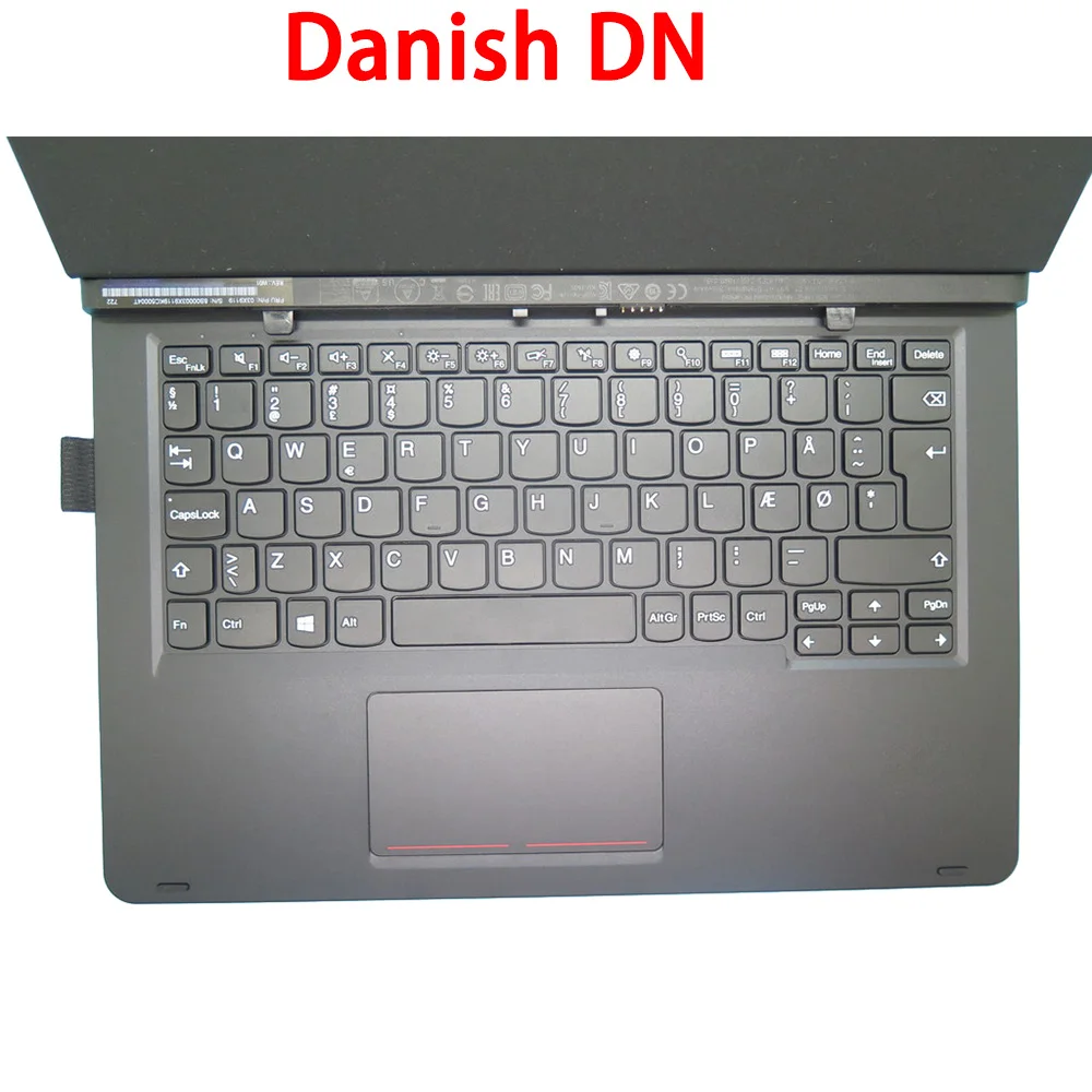 

Чехол для клавиатуры ноутбука Lenovo ThinkPad Helix Gen 2 Folio 20CG 20CH 03X9119 Danish DN, новый