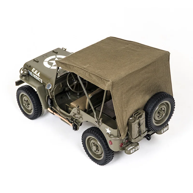 

FMS Willis 1941 МБ, моделирование альпинистов, альпинистский автомобиль, холст, навес, верхнее обновление