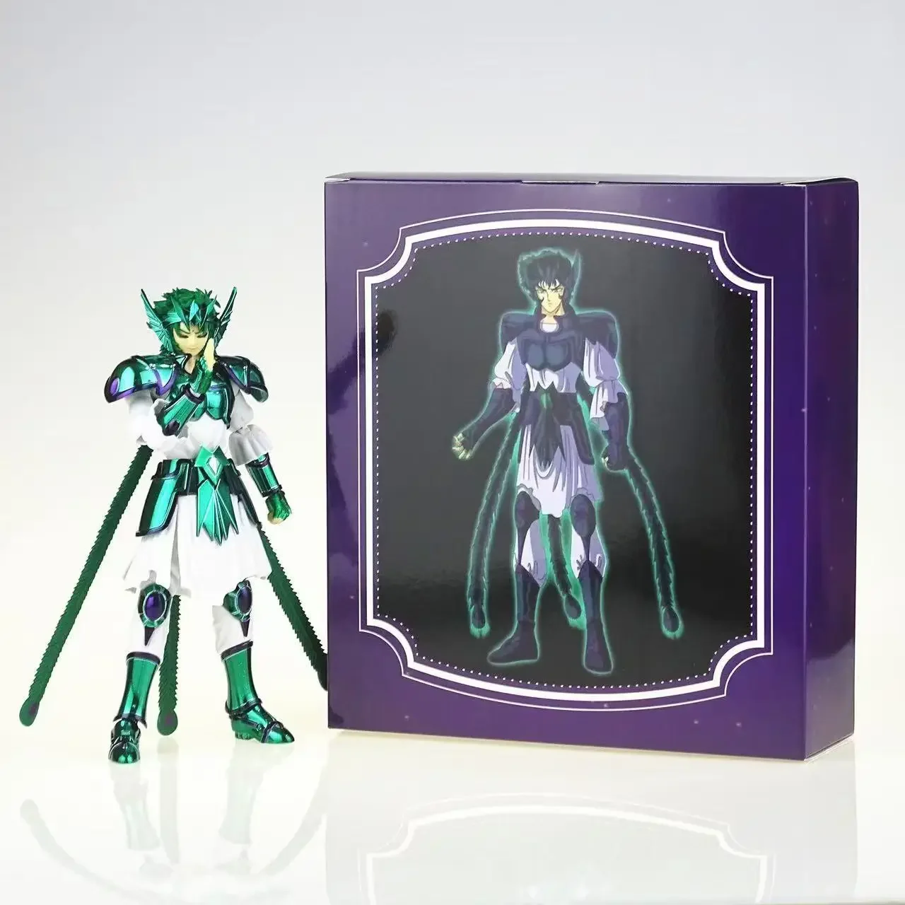 In Stock CS Model Saint Seiya Myth Cloth EX Pavo Shiva Silver Knights of The Zodiac Anime Action Figure Toys Gifts Collection