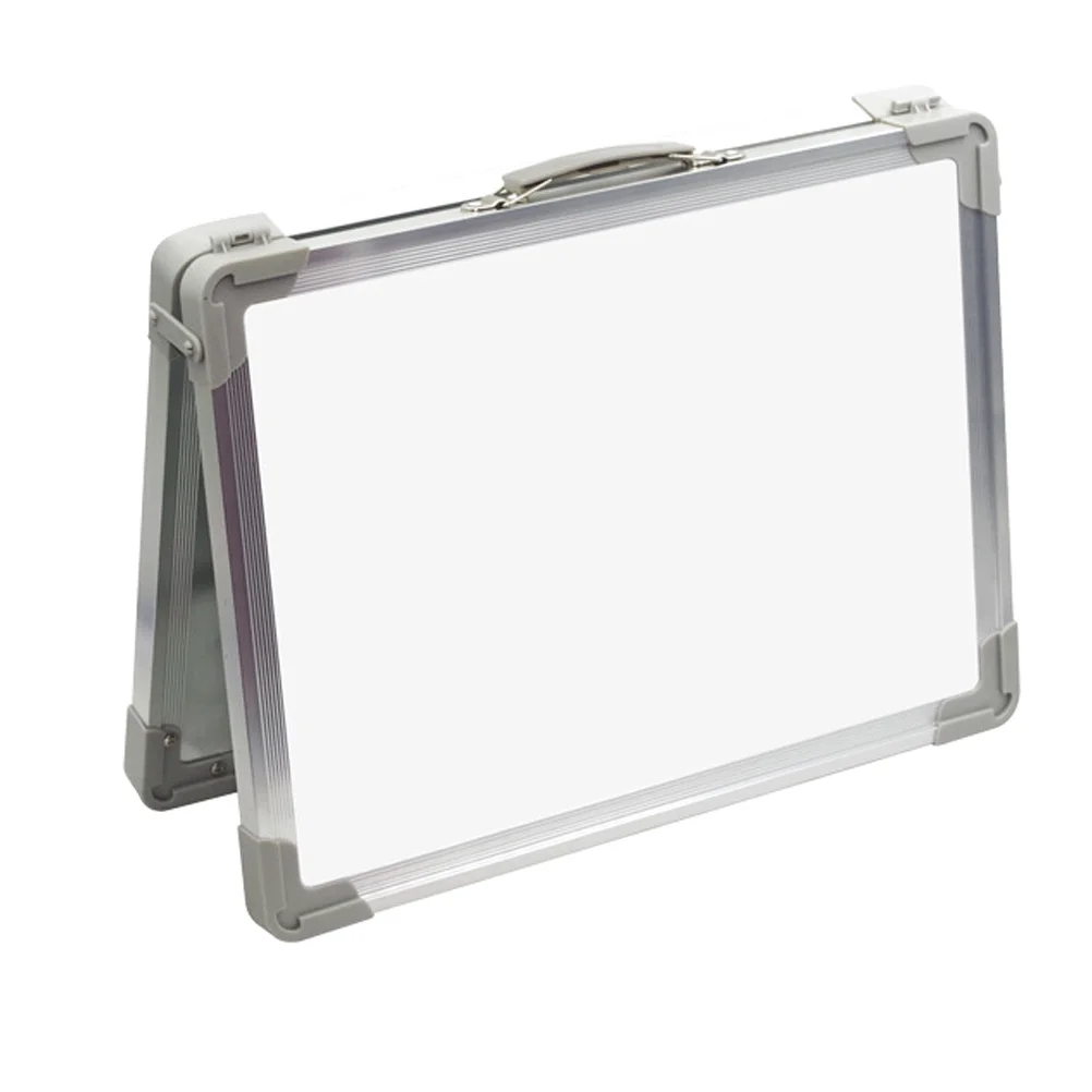 

Foldable Double-Sided Magnetic Desktop Whiteboard Portable Writing Board Erasable Drawing Board for Students Office