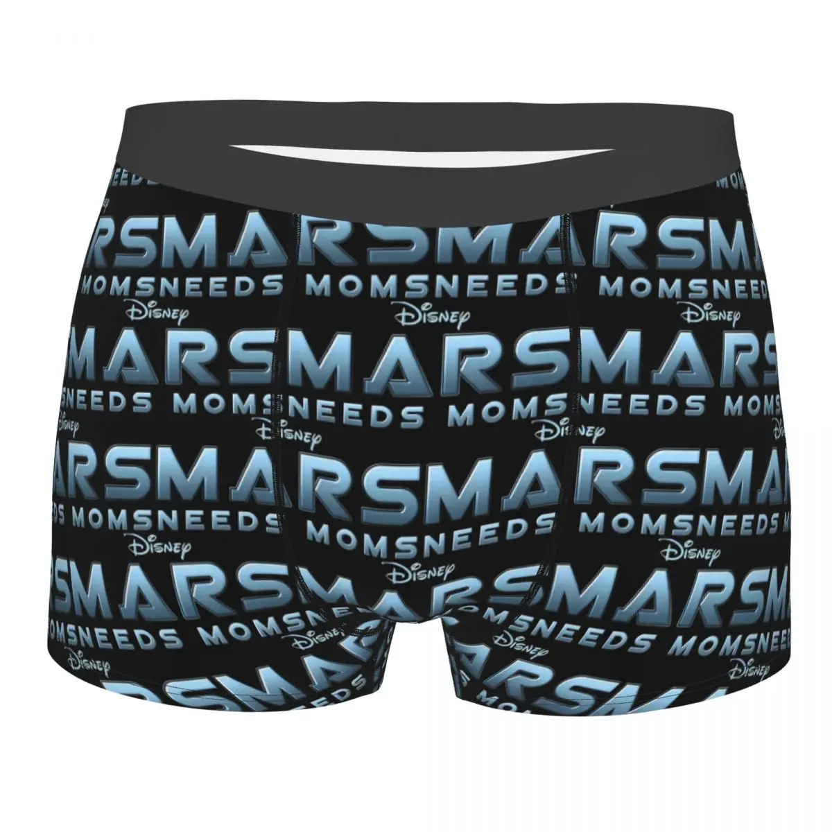 

Custom Male Funny Mars Needs Moms Animated Science Fiction Adventure Underwear Boxer Briefs Stretch Shorts Panties Underpants