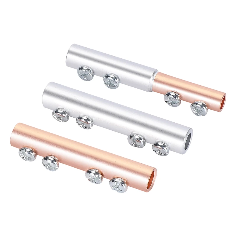 Copper AL Cable Wire Tubular Screw Bolt Connection Sleeve Joint GT/GTL/GL Quick Cable Connector Copper Wire Butt Terminal Splice