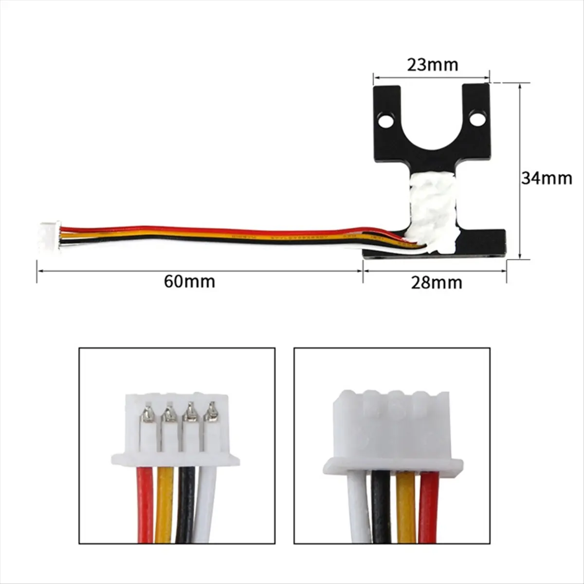 AU47-Automatic Leveling Hotend Mounting Block Kit for Anycubic Vyper 3D Printer Replacement Parts Improved Printing Accuracy