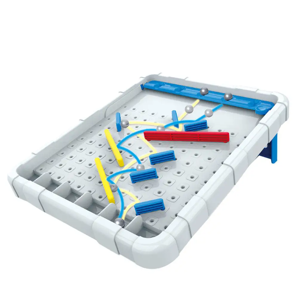 

1Pcs Marble Maze Game Pinball Labyrinth Interactive Plaything Light Gray Dexterity Thinking Development