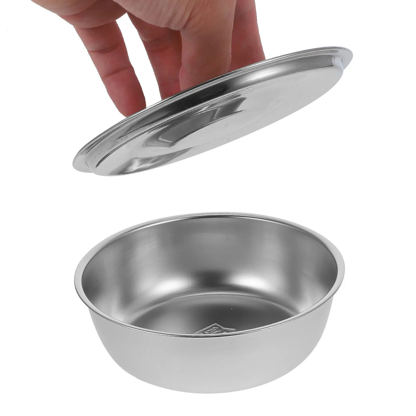 

320 мл детская миска из нержавеющей стали с крышкой, контейнер для еды для малышей, детская миска для супа для дома, кухни, детского сада, детские миски