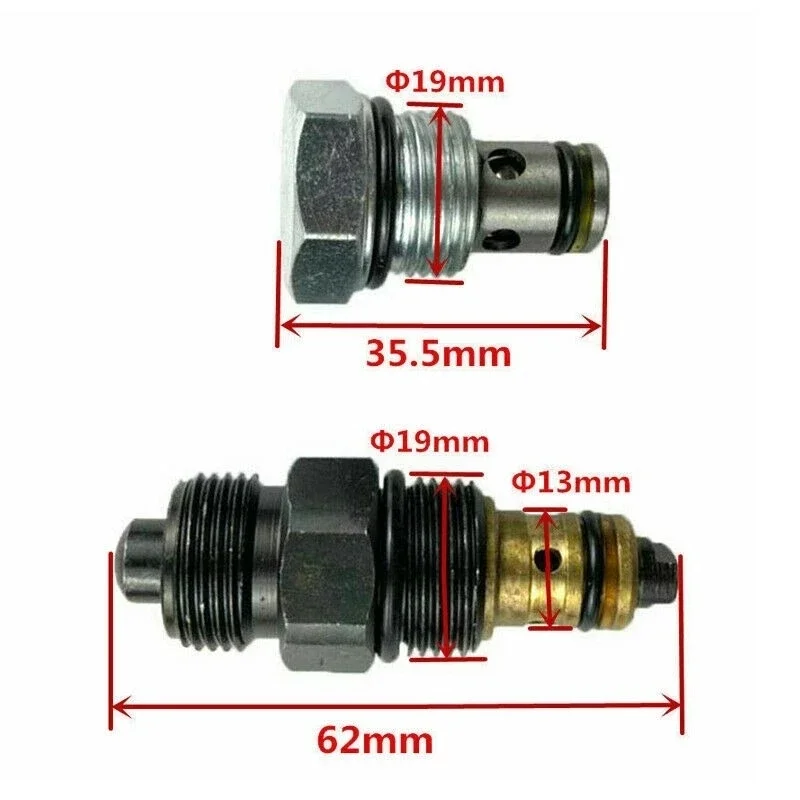 

2pcs Pressure Reducing Pump For Automatic Lifting Of Automobile Lift, Check Valve And Oil Return Valve